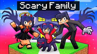 Having a SCARY FAMILY in Minecraft! screenshot 4