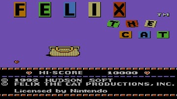 Felix the Cat NES Gameplay - Round 1 | Classic Retro Adventure! (#1)