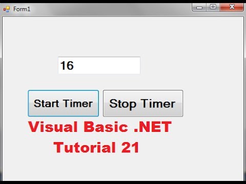 Вопрос: Как добавить таймер в Visual Basic?