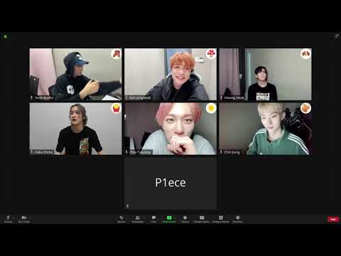 Video P1harmony Zoom study session // 1 HOUR! - youtube