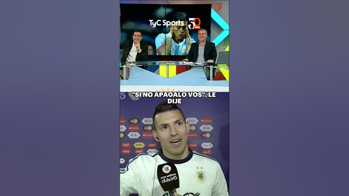 AGÜERO y MESSI se pelean POR LA TV 😅 #recuerdos REVIVÍ LO MEJOR DE LOS 30 AÑOS DE TyC SPORTS