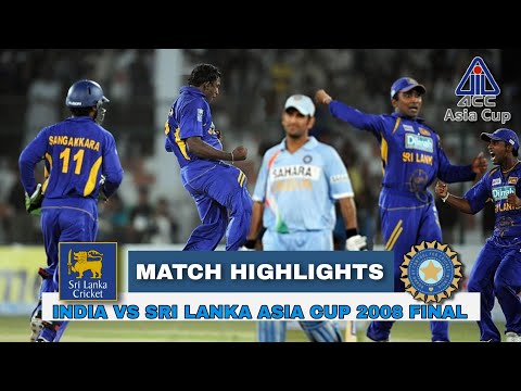 Asia Cup Final  India Vs Sri Lanka at Karachi Full Highlights 2008 | asia cup 2008