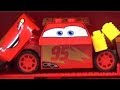 Disney Cars 3 Toys. Lightning McQueen, Sheriff, Smokey put on the Mac track are apart! What?for kids