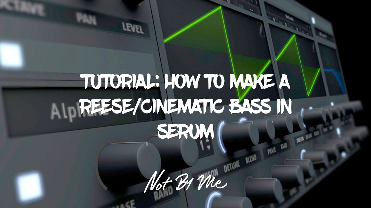 How to make a Reese/Cinematic Bass in Serum | Sound Design Tutorial | Patches in the description!