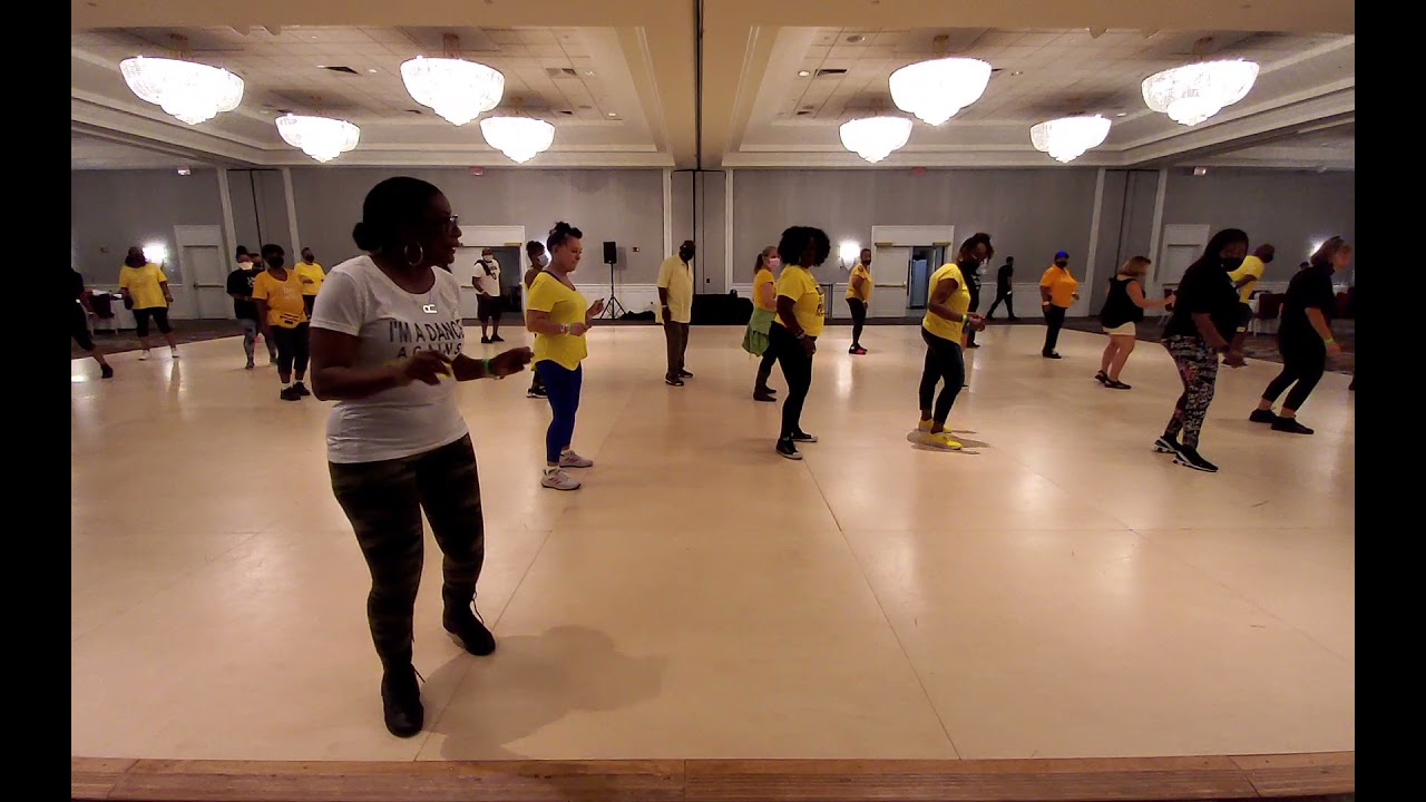 Chi Pa Stepping - Bernadette Burnette taught by Rhonda Gaines