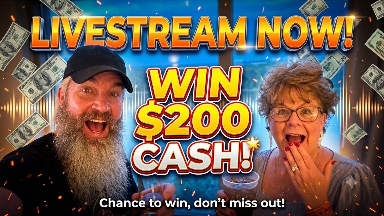 WE GOT A BOOMER!! LIVE CHANNEL MEMBERS GIVEAWAY  You could Win $200 !
