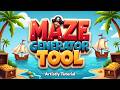 Maze Generator Tool – Artistly Tutorial