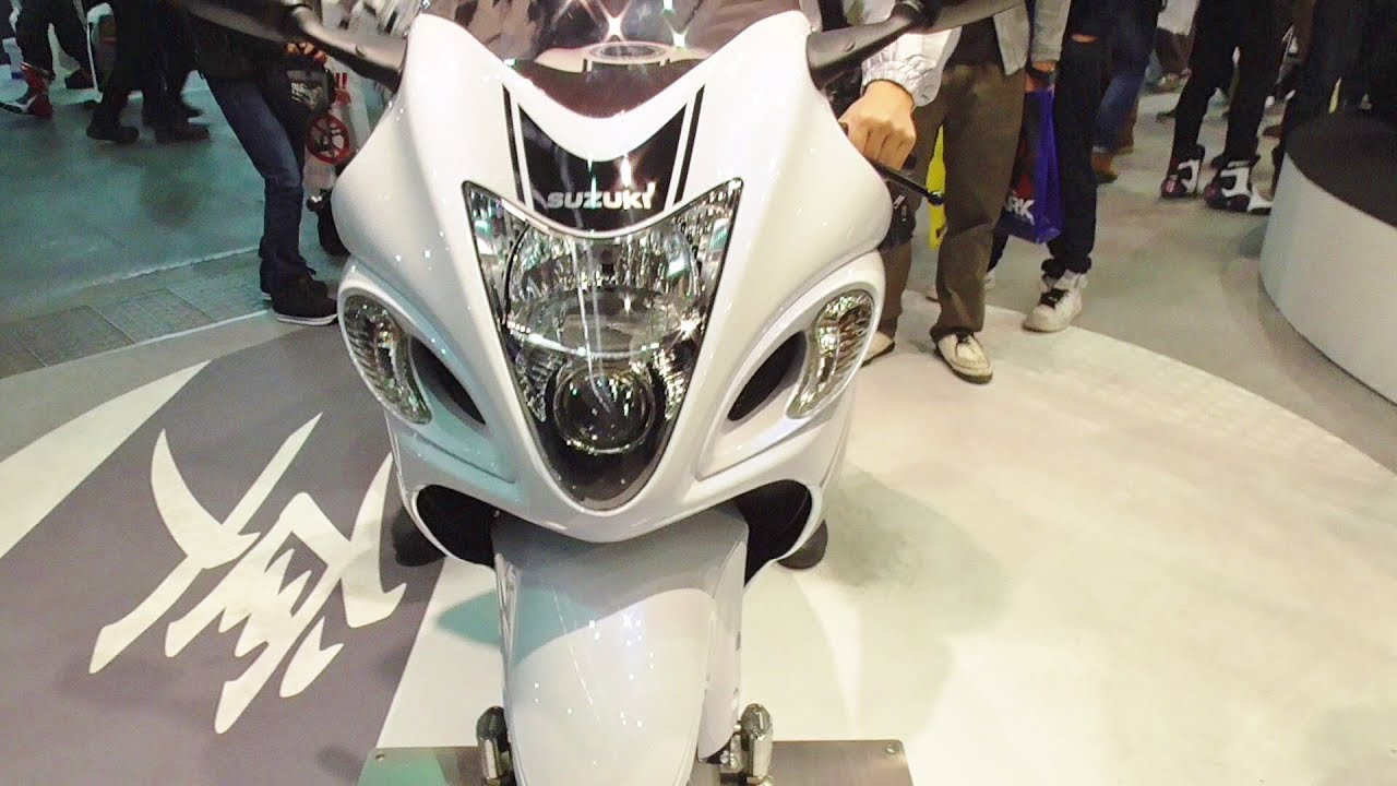 Suzuki Gsx1300r 17 Hayabusa スズキ 隼 ハヤブサ Glass Sparkle Black Pearl Glacier White Youtube