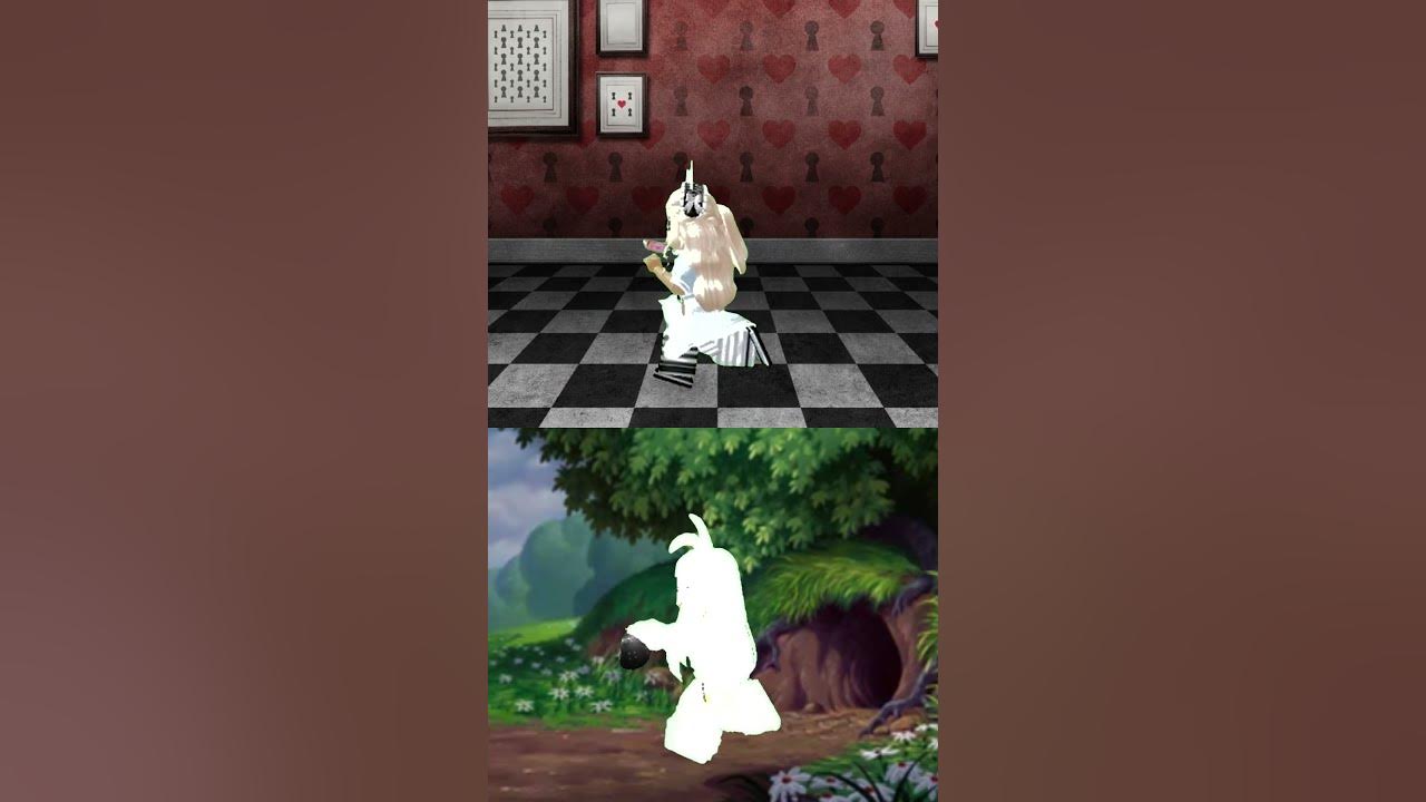 running out of time || alice in wonderland || roblox edit - YouTube