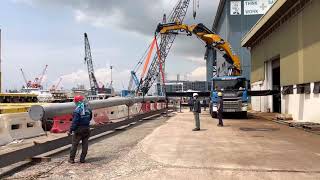 Load testing of Spreader beam