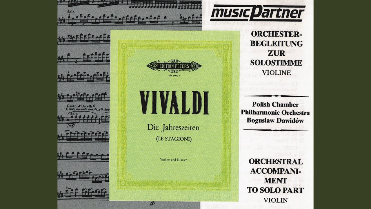 在 YouTube 上觀看「The Four Seasons, Violin Concerto in G Minor, Op. 8 No. 2, RV 315 "Summer" (Orchestral...」