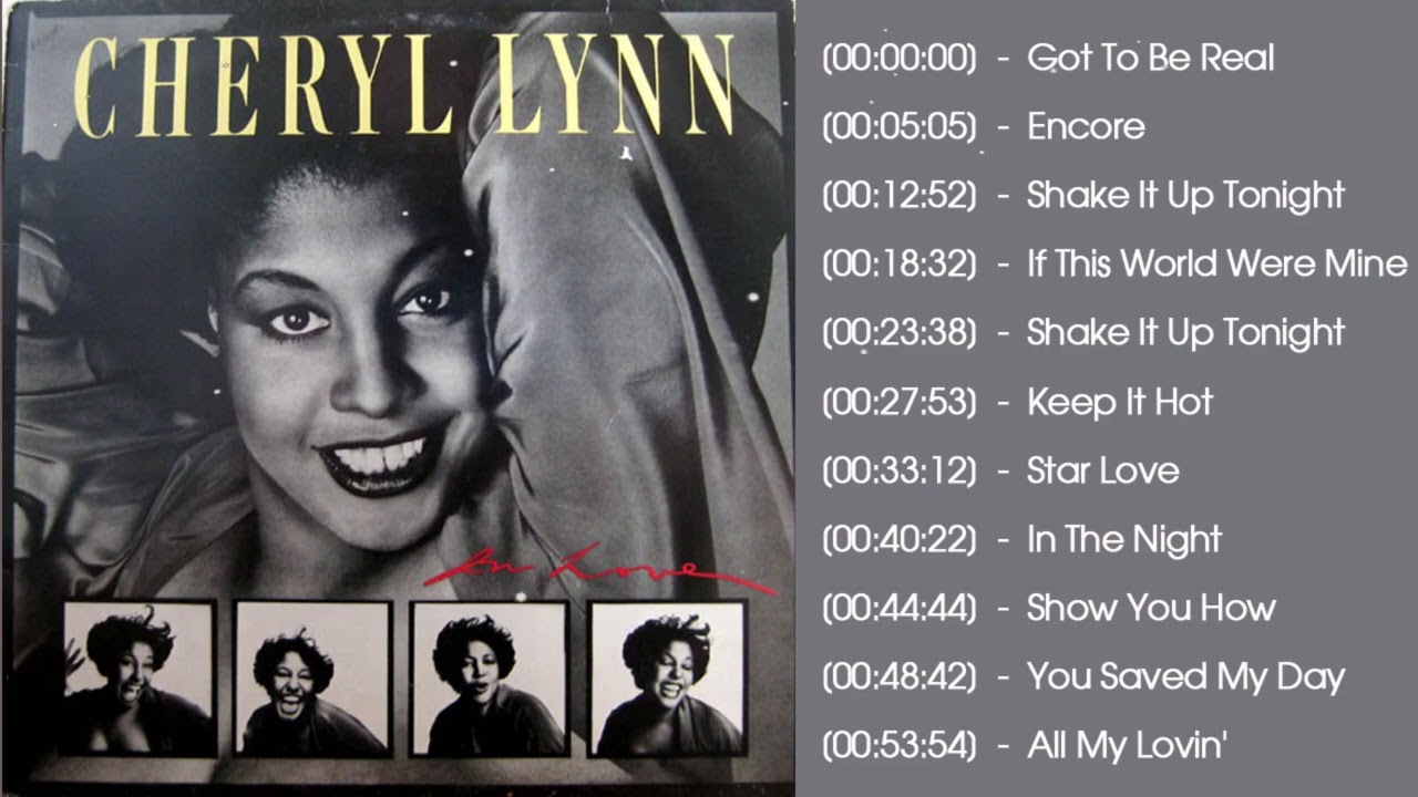Best Funk Soul Of Cheryl Lynn - Cheryl Lynn Greatest Hits Album