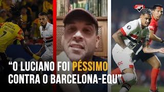 "O Luciano ontem foi PÉSSIMO, e o Igor Vinícius..." Bancada ANALISA atuações em empate do São Paulo