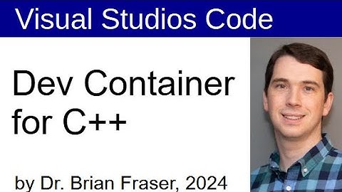 VS Code Dev Container for C++