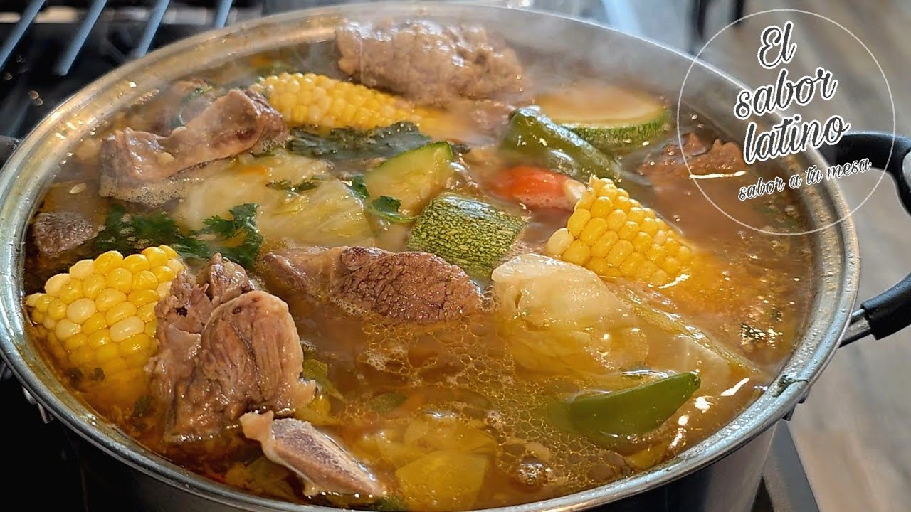 🔴Asi se Prepara un Delicioso Caldo de Res Rico y Nutritivo como en el Rancho💥