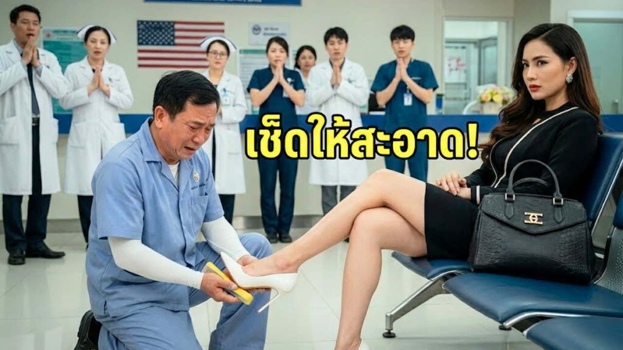 ประธานรพ.อเมริกาปลอมตัวเป็นคนทำความสะอาด ทดสอบใจลูกสะใภ้ไทย ตอนจบทำลูกชายช็อก