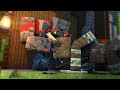 Villager &amp; Pillager life #10 - Minecraft Dungeon Animation