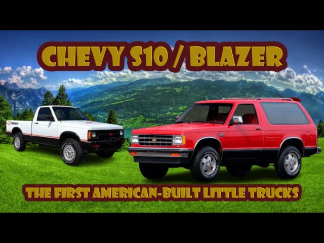 Chevrolet S10 Pickup / Chevy Blazer / GMC Jimmy & Sonoma