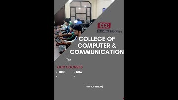 Top Computer Institute in Prayagraj | College of Computer and communication (CCC) in Prayagraj