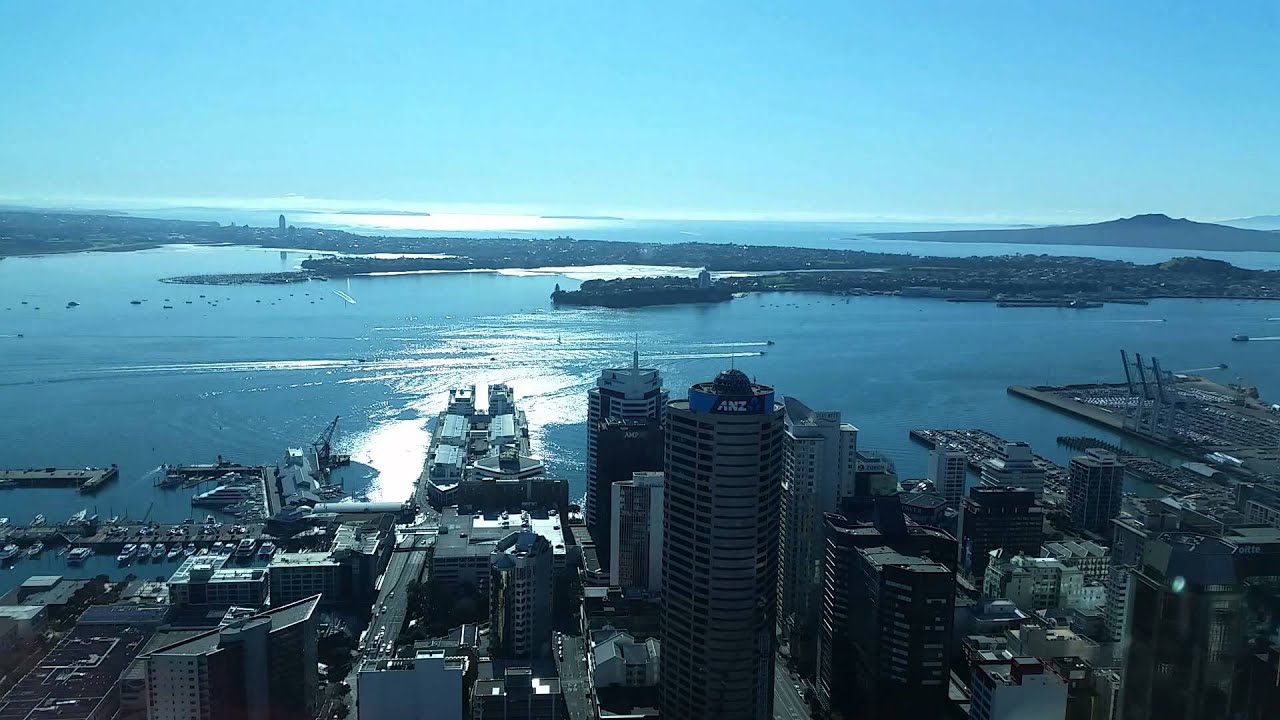 Skytower Auckland time lapse