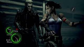 Resident evil 5 all bosses with only Sheva Bsaa loadout Finale