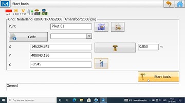 Instellen Topcon GNSS MAGNET Field zonder vast punt