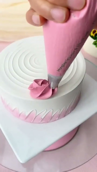 Vanilla cake new design idea