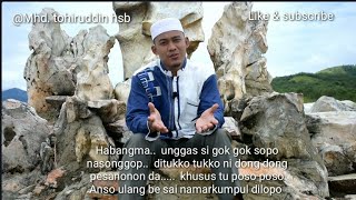 PESAN BUAT PEMUDA PEMUDI VERSI BAHASA MANDAILING
