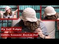 Crochet My SOFT RIDGES Cotton Summer Bucket / Sun Hat / Easy to Make!