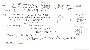 Lecture 2 (Free Class ) || WBSSC-SLST Mathematics IX-X & XI-XII || Differential Equation ||