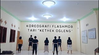 Koreografi Flashmob Tari 'Kethek Ogleng' Kabupaten Pacitan dalam rangka Hari Tari Sedunia 2022