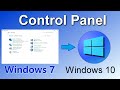 How to Open Control Panel in Windows 10 and create a Control Panel icon in the taskbar in Windows 10