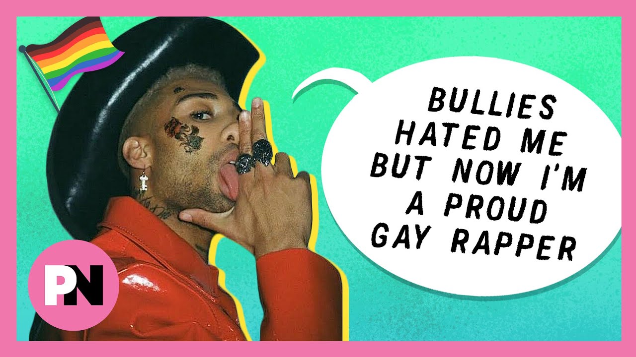 Bullies hated me but now I'm a proud gay rapper