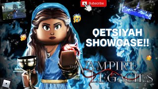 Qetsiyah Bennett Showcase 🩵| The Vampire Legacies 2 | TVL2 | Roblox