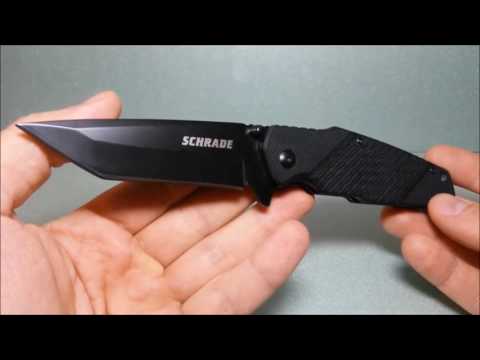 Schrade SCH108TB (Tanto Black)