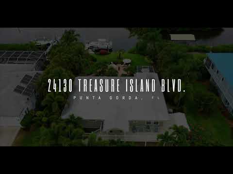 24130 Treasure Island Blvd, Punta Gorda, FL home video tour