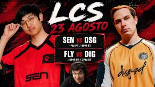 🐉🐉BAR SPICA LCS Summer Split | SEN vs DSG | DIG vs FLY #LCSCostream🐉 #Hipotequismo #VivaLyon🐉
