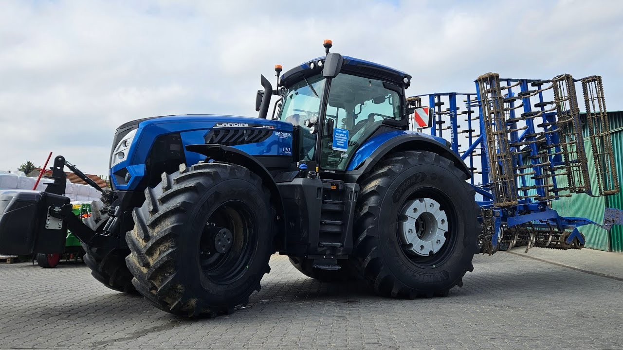 LANDINI 8 310 V-SHIFT | LANDSTAL AGREGAT UPRAWOWY  AU 600 | AGROJUREK | 