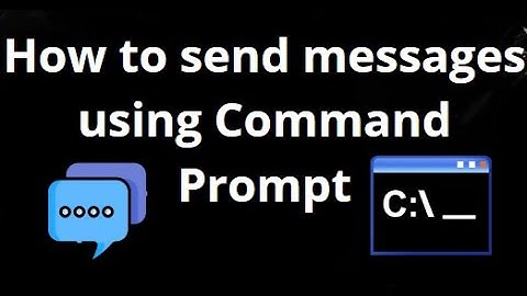 How to Send Messages Over Local Network Using CMD | Command Prompt Messaging Guide