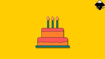 Create a Birthday Cake Icon in Inkscape