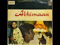 Abhimaan Vinyl LP Record