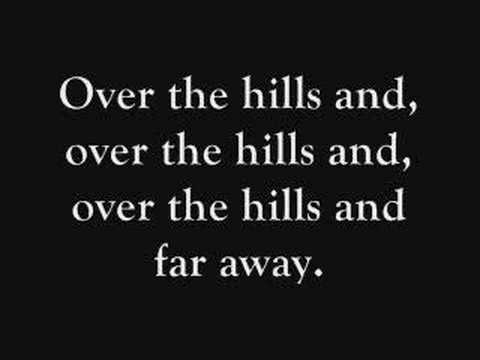 Over The Hills And Far Away Lyrics- Nightwish