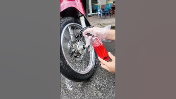 Xử lí rỉ sét, làm mới mâm xe bằng siêu tẩy HP Lube #anhthereview