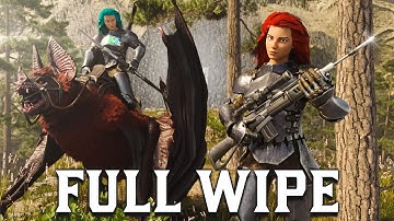 How We Survived 100 DAYS In Redwoods Cave - ARK PvP - Full Wipe Movie