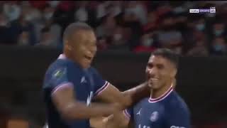PSG vs Brest 4-2 | Full Match Highlights 2021 HD