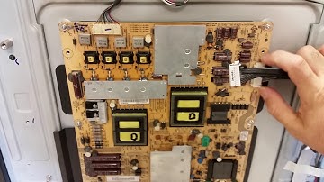 Sharp LC-52LE830U one long one short blink troubleshooting - part 1