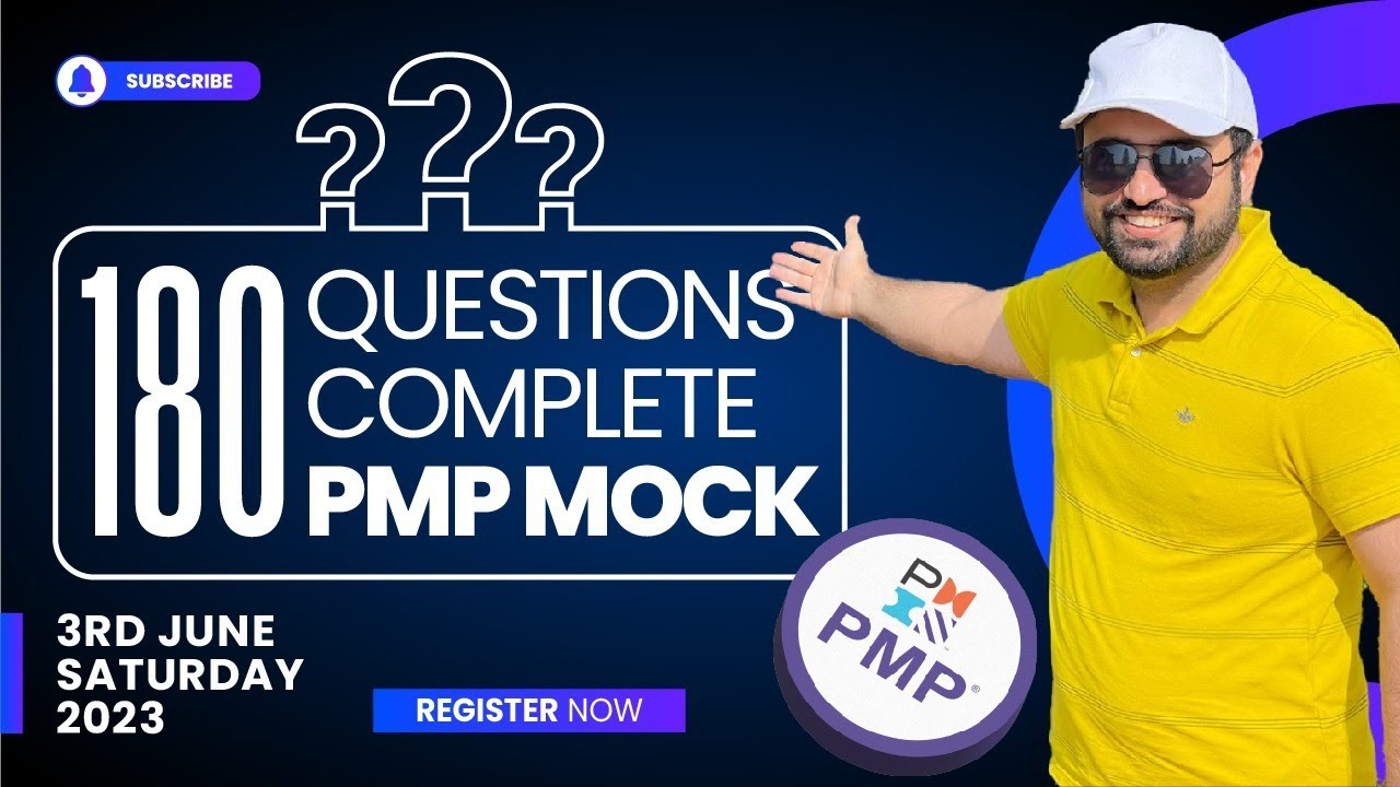 Complete PMP Mocks for 2023 180 Questions of PMP YouTube
