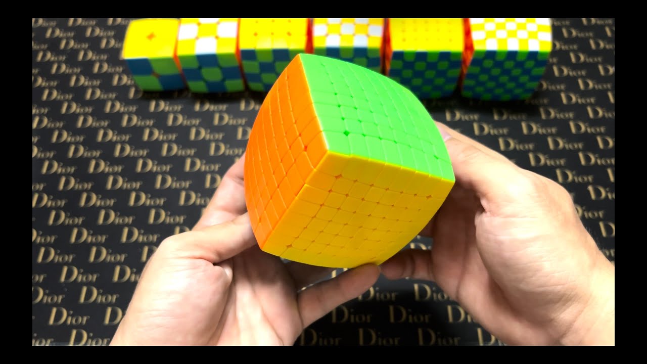 Shengshou 8x8x8 Pillowed - Stickerless version