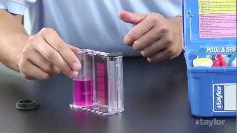 Taylor K2006 FAS-DPD FC & CC (free & combined chlorine) swimming pool water test