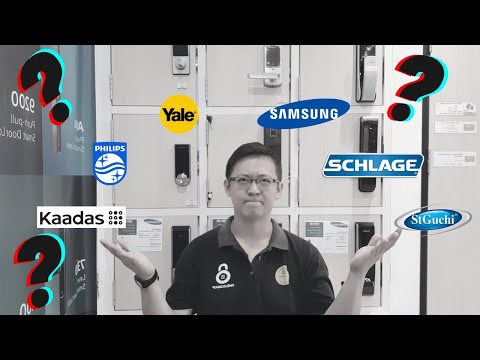 DIGITAL DOOR LOCK - Which brand is good? (Yale Samsung Philips Schlage St Guchi Digital Door Lock)